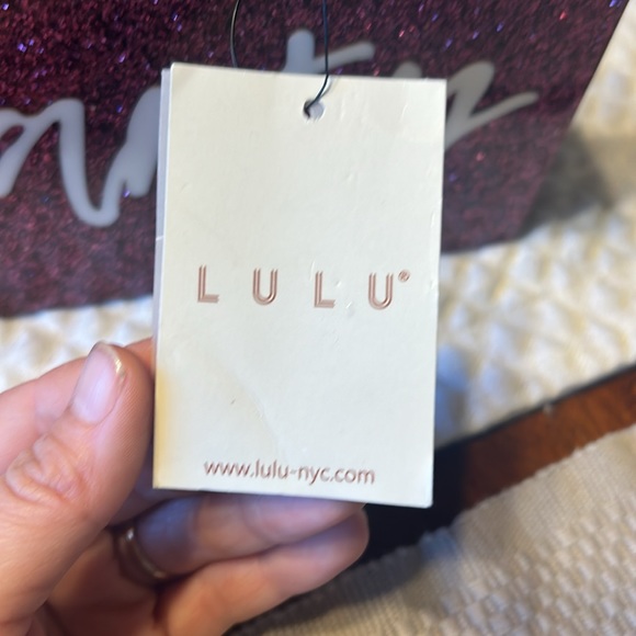 Party clutch with gold chain - Picture 3 of 5